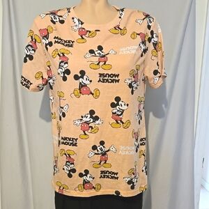 Disney mickey mouse all over t shirt